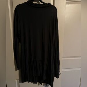 Turtleneck Free People XL Black Dress - Excellent condition